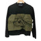 アズノゥアズ AS KNOW AS 異素材 リボン ドッキング モックネック L/S Tシャツ レディース