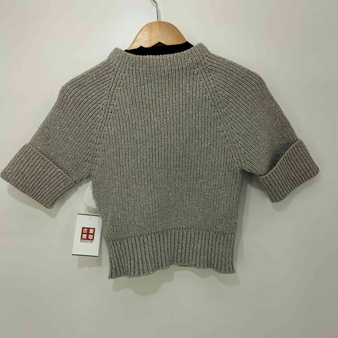 デミルクスビームス Demi-Luxe BEAMS 25SS AK+1 ショート ラメ ニット レディース