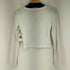 英字プリント L/S クロップドカットソー レディース