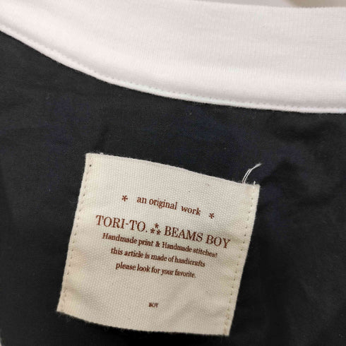 トリト TORI-TO 25SS ティアード 切替 Tシャツ レディース JPN:36