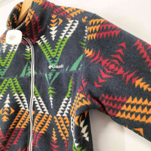 コロンビア Columbia ネイティブ柄 フリースジャケット メンズ JPN:L