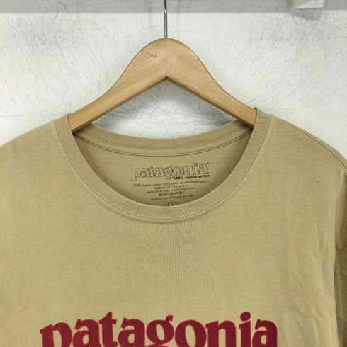 パタゴニア patagonia organic cotton ロゴ ロングスリーブ TEE メンズ JPN:M