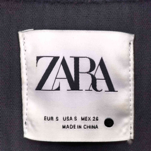 ザラ ZARA コーデュロイフリンジ トラッカージャケット レディース import:S
