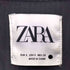 ザラ ZARA コーデュロイフリンジ トラッカージャケット レディース import:S