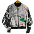 アディダス adidas 総柄 マルチカラー トラックジャケット レディース import:S