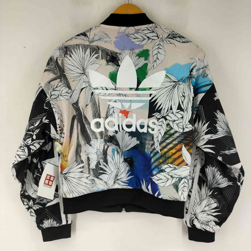 アディダス adidas 総柄 マルチカラー トラックジャケット レディース import:S