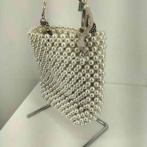 ザラ ZARA パールショルダーバッグ レディース