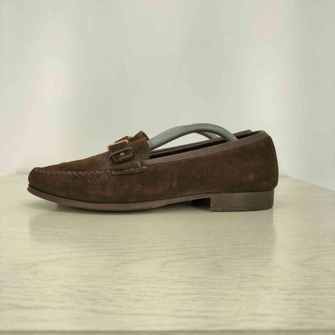 サルヴァトーレフェラガモ Salvatore Ferragamo スエード ヴァラ ビット ローファー レディース 6 1/2