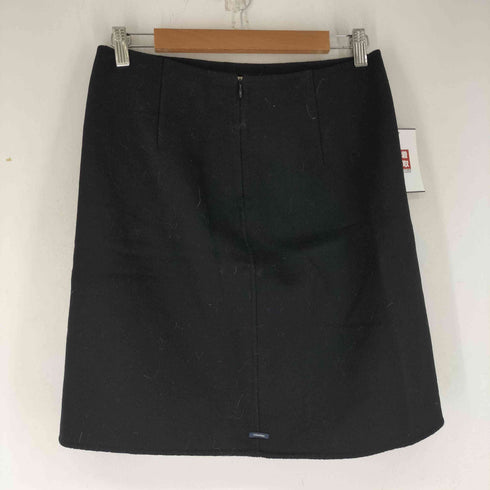エスマックスマーラ S Max Mara ウール混 バイカラースカート レディース JPN:34