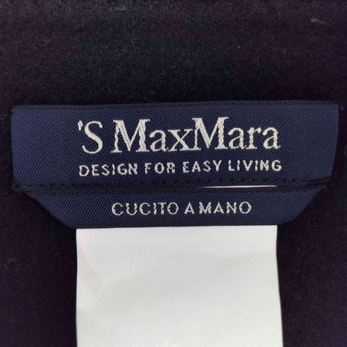 エスマックスマーラ S Max Mara ウール混 バイカラースカート レディース JPN:34
