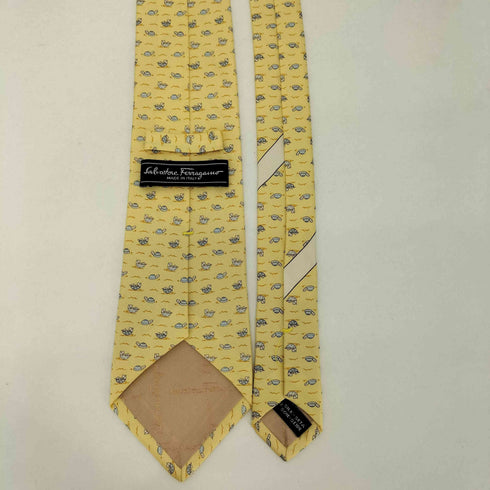 サルヴァトーレフェラガモ Salvatore Ferragamo シルク100 亀柄 ネクタイ メンズ