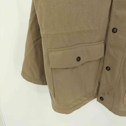 ジャンニヴァレンティノ GIANNI VALENTINO 00s フェイクスエード フーデッド ハンティングジャケット メンズ import:M