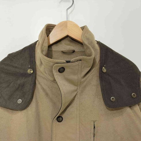 ジャンニヴァレンティノ GIANNI VALENTINO 00s フェイクスエード フーデッド ハンティングジャケット メンズ import:M