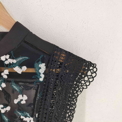 リリーブラウン Lily Brown Lilybellスイッチングブラウス レディース ONE SIZE