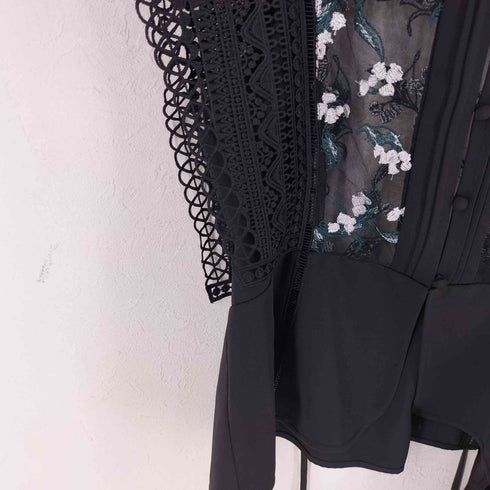 リリーブラウン Lily Brown Lilybellスイッチングブラウス レディース ONE SIZE