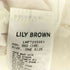 リリーブラウン Lily Brown 2WAYチュールケープブラウス レディース FREE