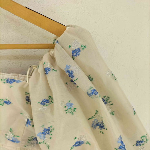 リリーブラウン Lily Brown 3wayシアージャガードペプラムブラウス レディース ONE SIZE