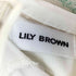 リリーブラウン Lily Brown 3wayシアージャガードペプラムブラウス レディース ONE SIZE