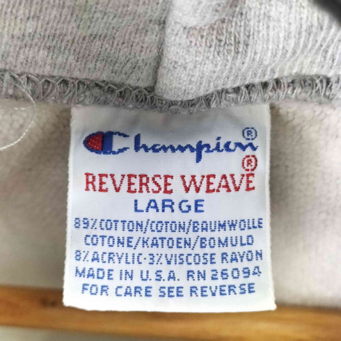 チャンピオン Champion 90S MADE IN USA Reverse Weave プルオーバーパーカー UMBC メンズ import:L