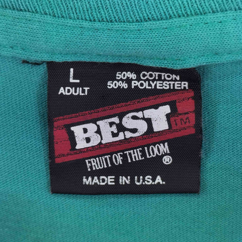 フルーツオブザルーム FRUIT OF THE LOOM 90S MADE IN USA 両面プリント S/S Tシャツ メンズ JPN:L