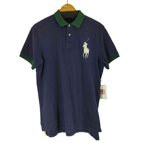 ポロバイラルフローレン Polo by RALPH LAUREN ビッグポニー刺繍 S/S ポロシャツ メンズ JPN:L