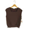 ユナイテッドアローズグリーンレーベルリラクシング UNITED ARROWS green label relaxing HIYOKE スクエアネック フレンチスリーブ ニット レディース FREE
