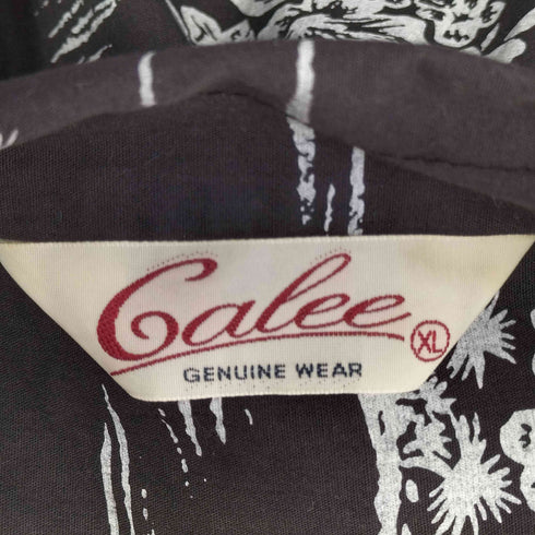 キャリー CALEE S/S 開襟 アロハシャツ メンズ JPN:XL