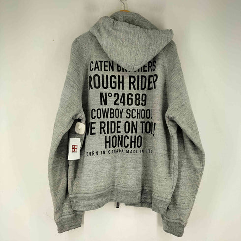 ディースクエアード DSQUARED2 CATEN BROTHERS ROUGH RIDER ジップアップパーカー メンズ JPN:XXL