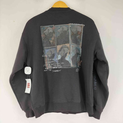 1993STUDIO プリントデザイン クルーネックスウェット メンズ import:S