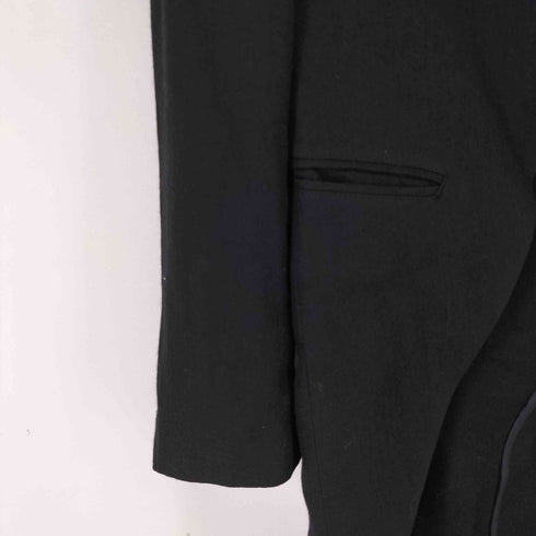 ヨウジヤマモトプールオム Yohji Yamamoto POUR HOMME 燕尾リネンロングジャケット メンズ JPN:1