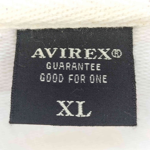 アヴィレックス AVIREX オールアメリカン ストレッチ スタンド ジップ スウェット メンズ import:XL