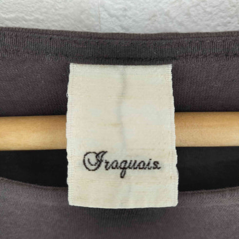 イロコイ Iroquois 長袖カットソー メンズ 印字消えのため不明