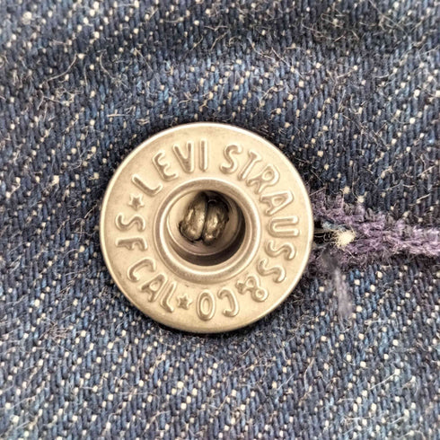 リーバイス Levis TYPE I トラッカージャケット セルビッジ メンズ import:M