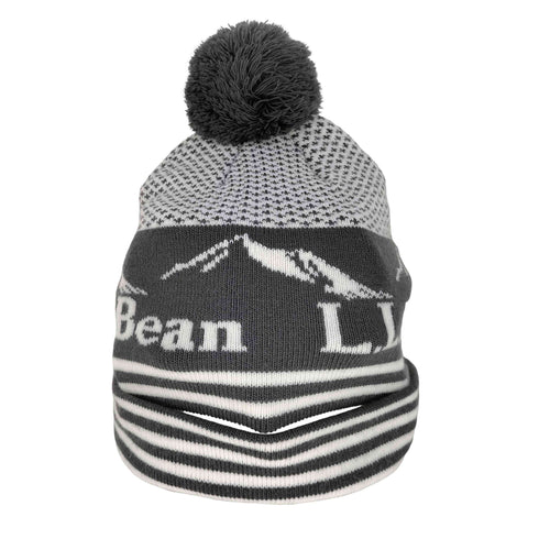 エルエルビーン L.L.Bean バーズアイ ニットキャップ ボンボン レディース
