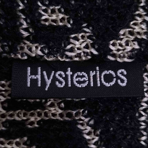 ヒステリックス HYSTERICS y2k ドクロ ボンボンニットマフラー メンズ