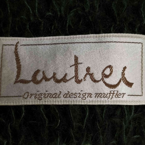LAUTREC ローゲージ フリンジマフラー メンズ
