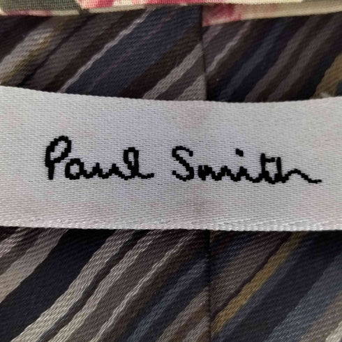 ポールスミス Paul Smith ストライプシルクネクタイ メンズ