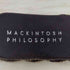 マッキントッシュフィロソフィー MACKINTOSH PHILOSOPHY レザーメッシュベルト メンズ