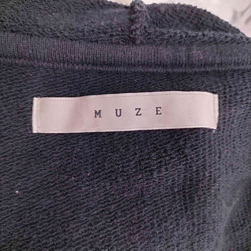 ミューズ MUZE 比翼 スナップ ボンテージ フーディ メンズ FREE
