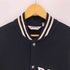アベイシングエイプ A BATHING APE 00S APE NEVER APE 背面刺繍 丸ポケ スウェット地 スタジアムジャンパー スタジャン メンズ import:L