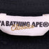 アベイシングエイプ A BATHING APE 00S APE NEVER APE 背面刺繍 丸ポケ スウェット地 スタジアムジャンパー スタジャン メンズ import:L