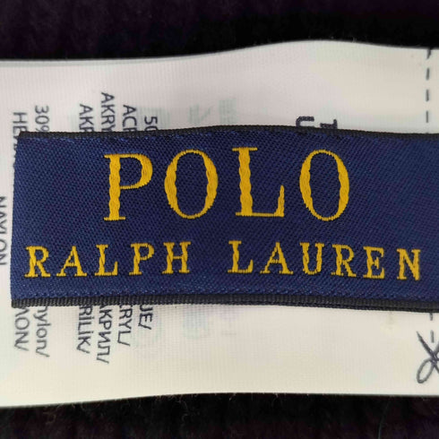 ポロラルフローレン POLO RALPH LAUREN SOLID DENIM BEAR BEANIE メンズ