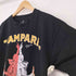 campari USA製 企業ロゴプリント クルーネック ショートスリーブ Tシャツ メンズ import:L