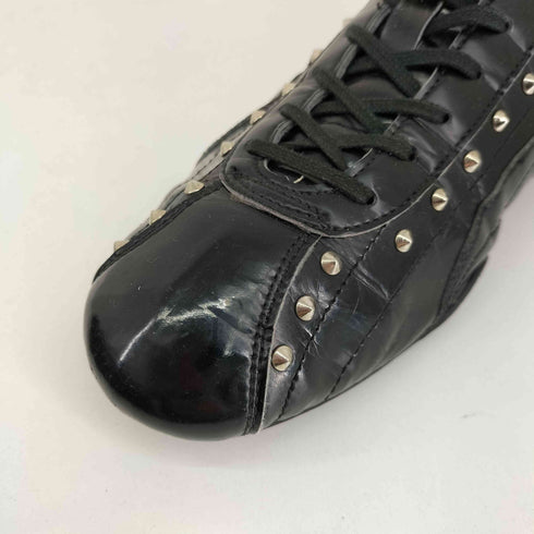プーマ PUMA スタッズ加工 バーネット パテント スニーカー メンズ JPN:27