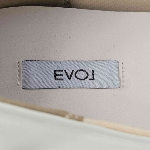 イーボル EVOL ウェーブカットフラットパンプス レディース JPN:23.5