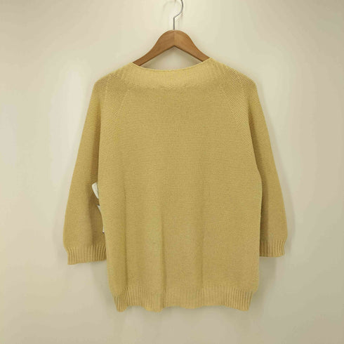 アクアスキュータム AQUASCUTUM ホールガーメント ハイネックラメニット レディース US:8