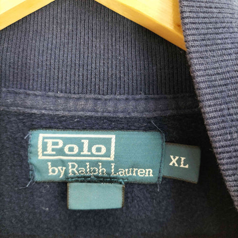 ポロバイラルフローレン Polo by RALPH LAUREN スモールポニー刺繍 ジップアップトラックジャケット メンズ import:XL