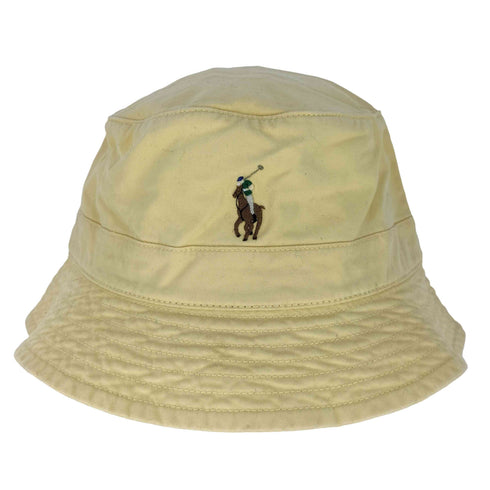 ポロラルフローレン POLO RALPH LAUREN ポニー刺繍バケットハット メンズ L/XL