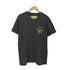 アルファインダストリーズ ALPHA INDUSTRIES 袖ジップ 刺繍ロゴ クルーネック S/S Tシャツ メンズ import:XL