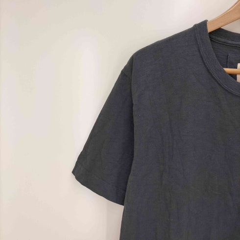 アルファインダストリーズ ALPHA INDUSTRIES 袖ジップ 刺繍ロゴ クルーネック S/S Tシャツ メンズ import:XL